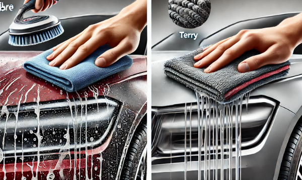 Microfiber vs. Terry for Washing and Detailing Cars