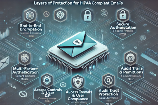 Layers of Protection for HIPAA Compliant Emails