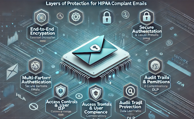 Layers of Protection for HIPAA Compliant Emails